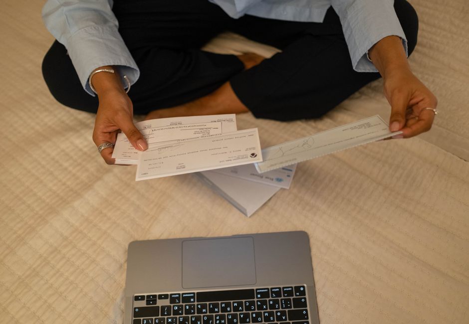 UK homeowner receiving heat pump grant confirmation letter savings