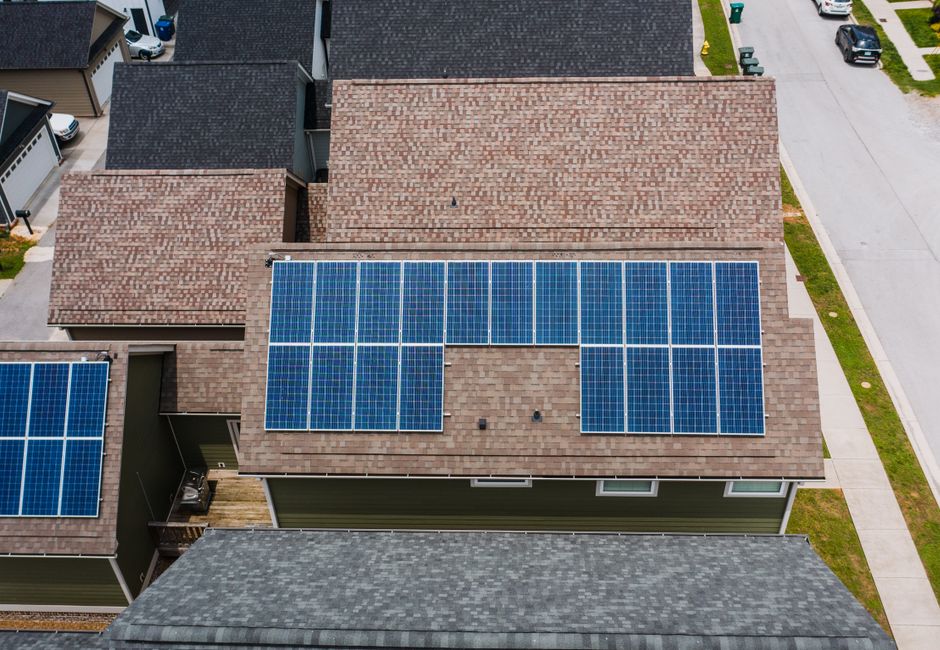 UK home carbon footprint reduction renewable energy heat pump